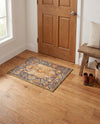 Patio Heritage Collection Area Rug -  Haven Rectangle Rust Red  lifestyle 60