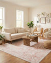Cambridge Classics Collection Area Rug -  Magdalene (Pink) Rectangle Pink  lifestyle 14