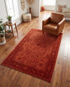 Horizon Collection Area Rug -  Apex (Rust Red) Rectangle Rust Red  lifestyle 27