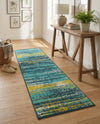 Seaside Haven Rugs Collection Area Rug -  Sandbar Runner Multi.Blue  lifestyle 71