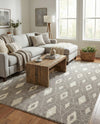Sienna Collection Area Rug - Umbria Rectangle Cloud Gray  lifestyle 59
