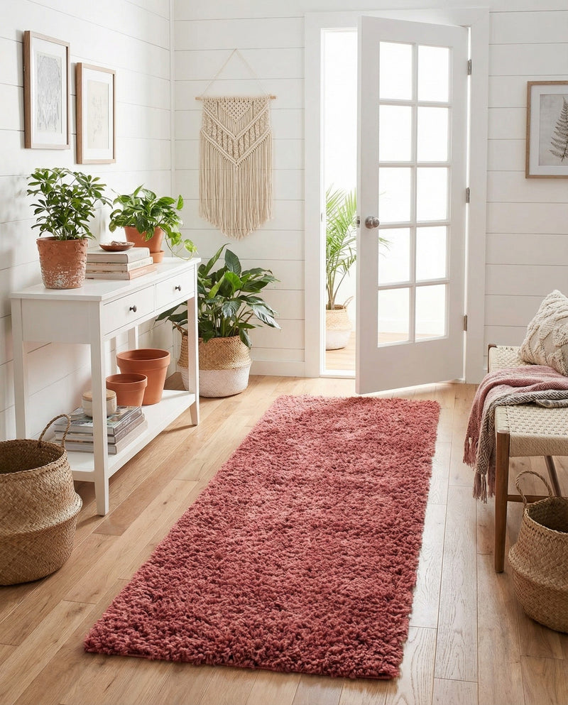 Alpine Plush Collection Area Rug -  Cortina (Poppy) Runner Poppy  lifestyle 27