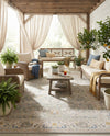 Savannah Series Collection Area Rug -  Beaufort Rectangle Cloud Gray  lifestyle 63
