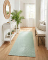 Jill Zarin Sedona Oasis Outdoor Collection Area Rug - Coconino (Palm Green) Runner Palm Green  lifestyle 43