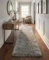 Eternal Plush Oasis Collection Area Rug -  Tranquility (Ash) Runner Ash  lifestyle 29