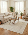 Savannah Soiree Collection Area Rug -  Everglade (White) Rectangle White  lifestyle 9