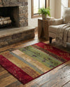 Urban Terrace Collection Area Rug -  Rooftop Rectangle Multi  lifestyle 56