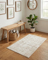 Metro Heights Collection Area Rug -  Flatiron Rectangle Beige  lifestyle 16
