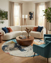 Urban Terrace Collection Area Rug -  Arbor Round Multi  lifestyle 34