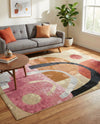 Urban Terrace Collection Area Rug -  Skyline Rectangle Multi  lifestyle 17