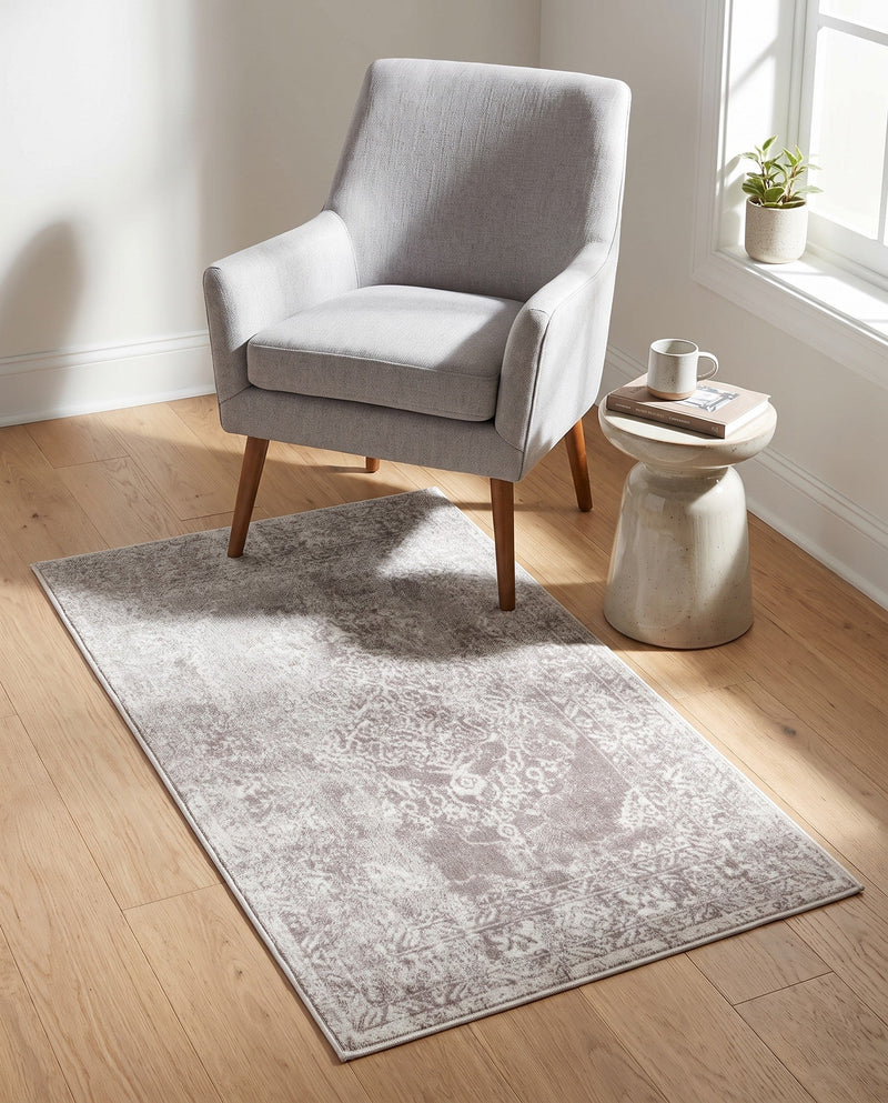 Cambridge Classics Collection Area Rug -  Magdalene (Gray) Rectangle Gray  lifestyle 22