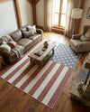 Urban Oasis Rugs Collection Area Rug -  Boardwalk Rectangle Red  lifestyle 19