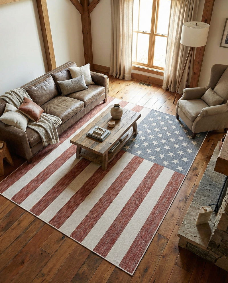 Urban Oasis Rugs Collection Area Rug -  Boardwalk Rectangle Red  lifestyle 19