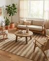Woven Seaside Jute Collection Area Rug - Nantucket Rectangle Natural Ivory  lifestyle 14