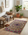 Venetian Tapestry Collection Area Rug -  Burano Rectangle Multi  lifestyle 16