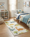 Wonder Tykes Collection Area Rug -  Pastiche Runner Ivory  lifestyle 26