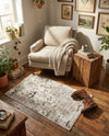 Luminara Sands Collection Area Rug - Elysium (Stone Gray) Rectangle Stone Gray  lifestyle 18
