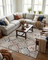 Santa Fe Trails Collection Area Rug - Canyon Rectangle Multi  lifestyle 8