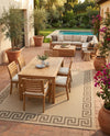 Sahara Sands Collection Area Rug -  Elephantine Rectangle Natural  lifestyle 19