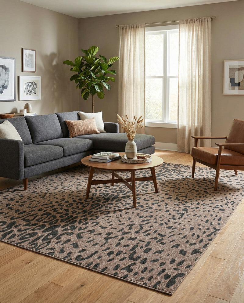 Savannah Escape Collection Area Rug - Serengeti Rectangle Natural  lifestyle 28