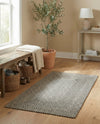Highland Woven Jute Collection Area Rug - Glenmore (Gray) Rectangle Gray  lifestyle 7
