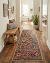 Sierra Collection Area Rug -  Catalina Runner Multi  lifestyle 62