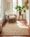Savannah Weave Collection Area Rug - Serengeti Rectangle Natural  lifestyle 48
