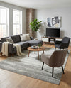 Studio Haven Collection Area Rug -  Gallery (Gray) Rectangle Gray  lifestyle 35