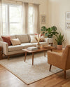 Tribal Terrace Treasures Collection Area Rug - Mayan Marina (Natural) Rectangle Natural  lifestyle 7