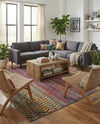 Urban Terrace Collection Area Rug -  Walkway Rectangle Multi  lifestyle 15