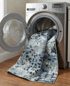 Aegean Elegance Washables Collection Area Rug -  Andros Rectangle Gray Navy Green  lifestyle 24