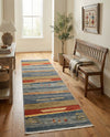 Zagros Oasis Collection Area Rug -  Lordegan Runner Blue  lifestyle 41