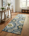 Urban Terrace Collection Area Rug -  Vista Runner Blue  lifestyle 52