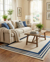 Bahama Breeze Outdoor Collection Area Rug -  Abaco Rectangle Beige  lifestyle 53