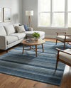 Jewel Oasis Collection Area Rug - Sapphire (Blue) Rectangle Blue  lifestyle 11