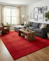 Soho Elegance Collection Area Rug - Chelsea (Burgundy) Rectangle Burgundy  lifestyle 14