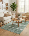 Cathedral Elegance Collection Area Rug - Chapel Rectangle Green  lifestyle 60