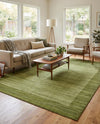 Studio Haven Collection Area Rug -  Conservatory (Light Green) Rectangle Light Green  lifestyle 7
