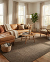 Sahara Sands Collection Area Rug -  Rosetta Square Brown  lifestyle 66