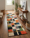 Outdoor Marrakesh Collection Area Rug -  Tangier Runner Multi  lifestyle 49