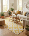 Urban Oasis Rugs Collection Area Rug -  Highrise (Yellow) Rectangle Yellow  lifestyle 17