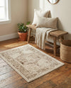 Eden Oasis Collection Area Rug -  Refuge (Beige) Rectangle Beige  lifestyle 21