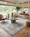 Cascade Range Collection Area Rug -  Shasta (Gray) Rectangle Gray  lifestyle 11