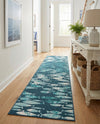 Seaside Haven Rugs Collection Area Rug -  Wavecrest Runner Blue  lifestyle 46