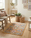 Seville Stripes Collection Area Rug -  Cordoba (Yellow) Rectangle Yellow  lifestyle 13