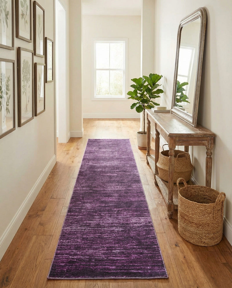 Sahara Essence Collection Area Rug - Oasis (Purple) Runner Purple  lifestyle 75