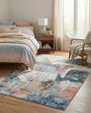 Aegean Elegance Washables Collection Area Rug -  Hydra Rectangle Aegean Blue  lifestyle 21