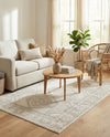 Savannah Elegance Collection Area Rug -  Tybee (Ivory) Rectangle Ivory  lifestyle 6