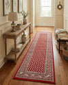 Soho Elegance Collection Area Rug -  Mercer (Red) Runner Red  lifestyle 33