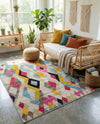 Sedona Vista Collection Area Rug -  Pricklypear Rectangle Multi  lifestyle 22